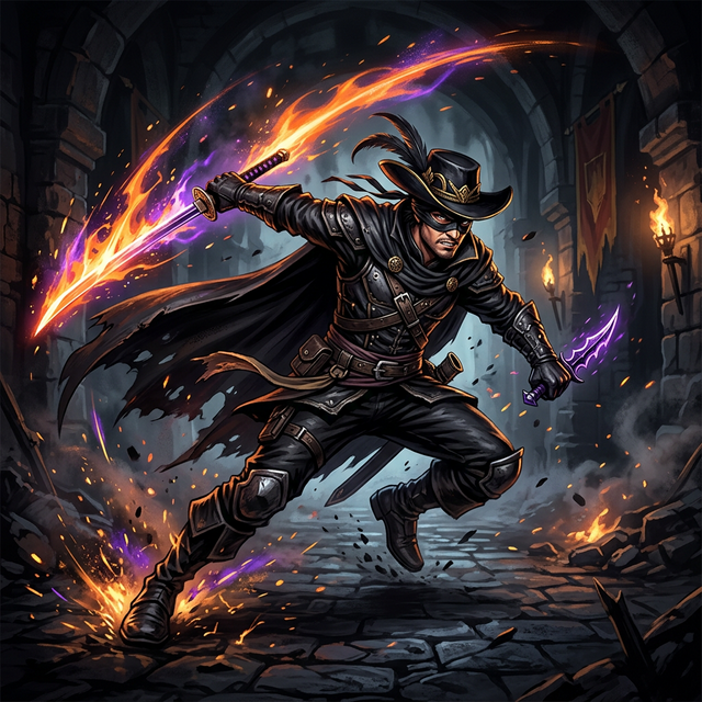 Bandit, the Megabonk character associated with Zorro searches